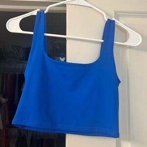 Express bodycon collection cropped tank